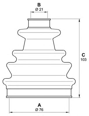 OPEN PARTS sjk701200 -